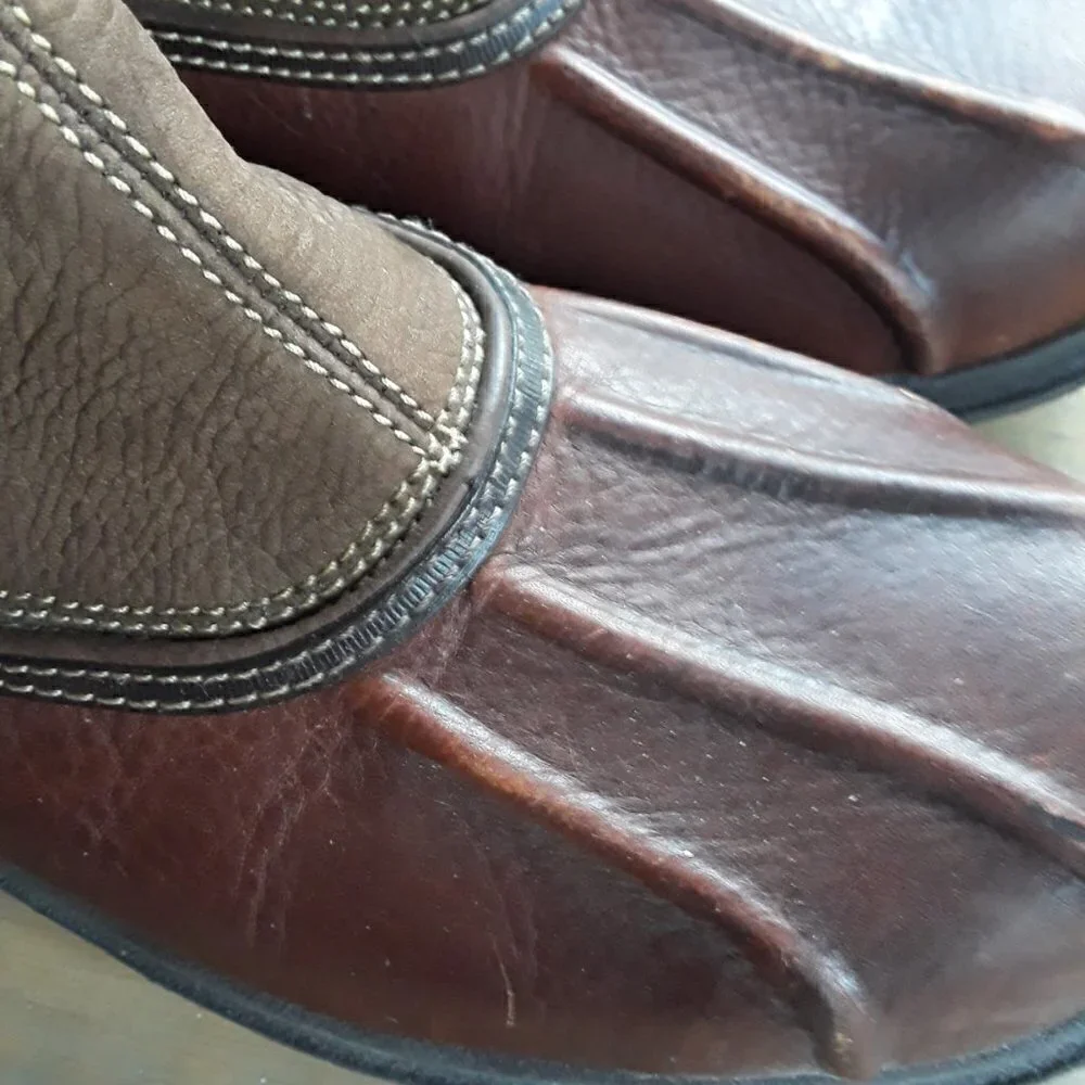 BASS Muscovy Duck Waterproof Slip-on Field Boots Size 9